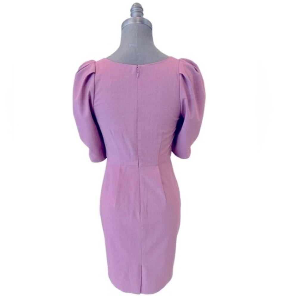 J. Crew Mauve Puff Sleeve Long Dress - Picture 6 of 12